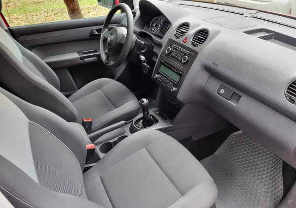Volkswagen Caddy cena 29900 przebieg: 105000, rok produkcji 2011 z Sosnowiec małe 121